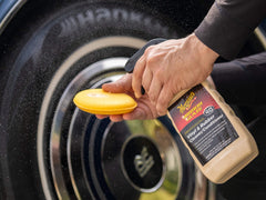 Meguiar's M40 protects vinyl and rubber from UV rays, reducing fade