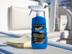 Meguiar's M4716 gloss after treatment shows enhanced shine