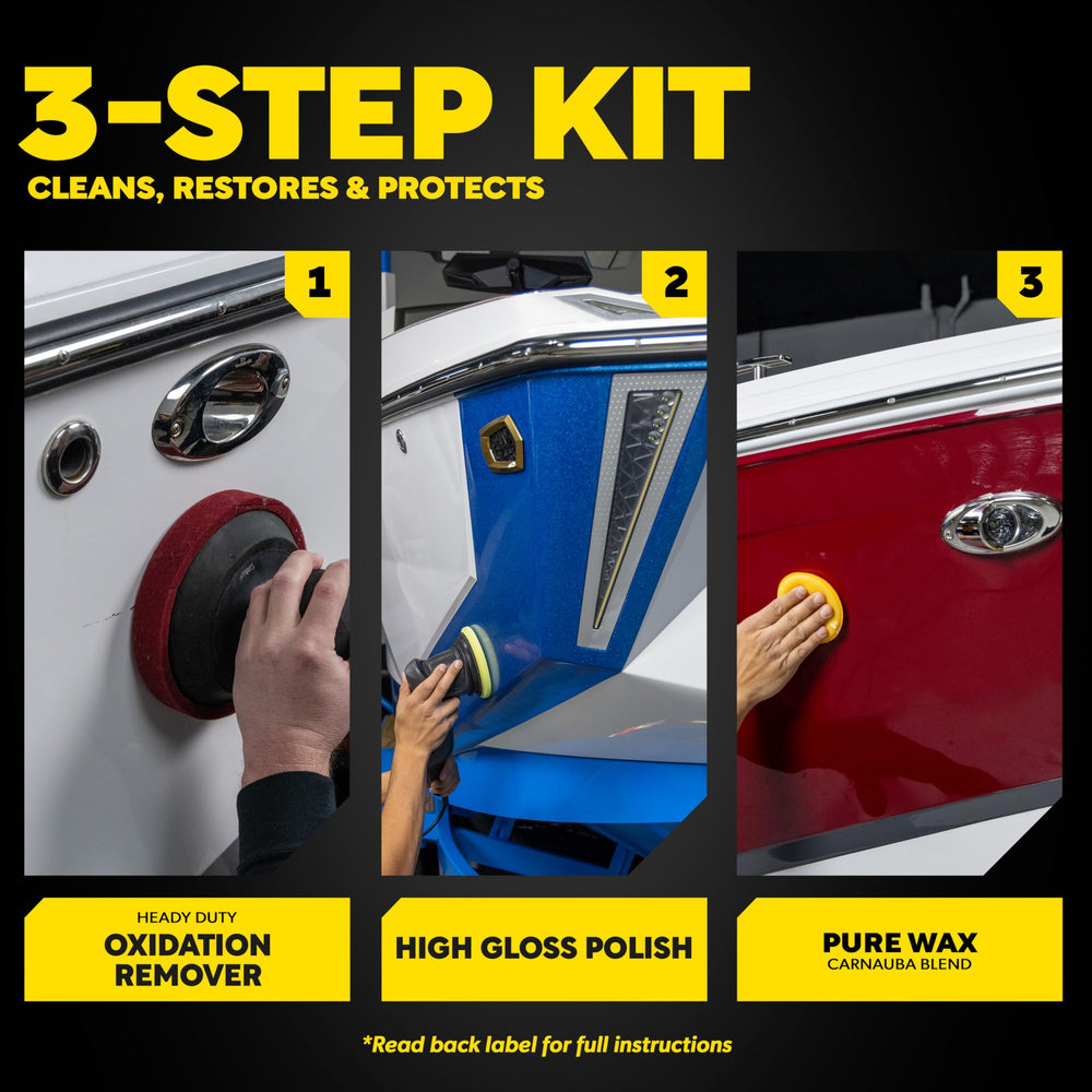 Meguiar's M4965 application pad helps smooth, even wax application.