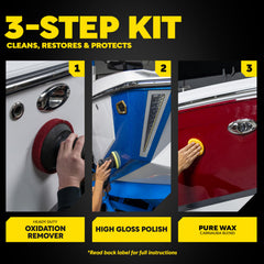Meguiar's M4965 application pad helps smooth, even wax application.
