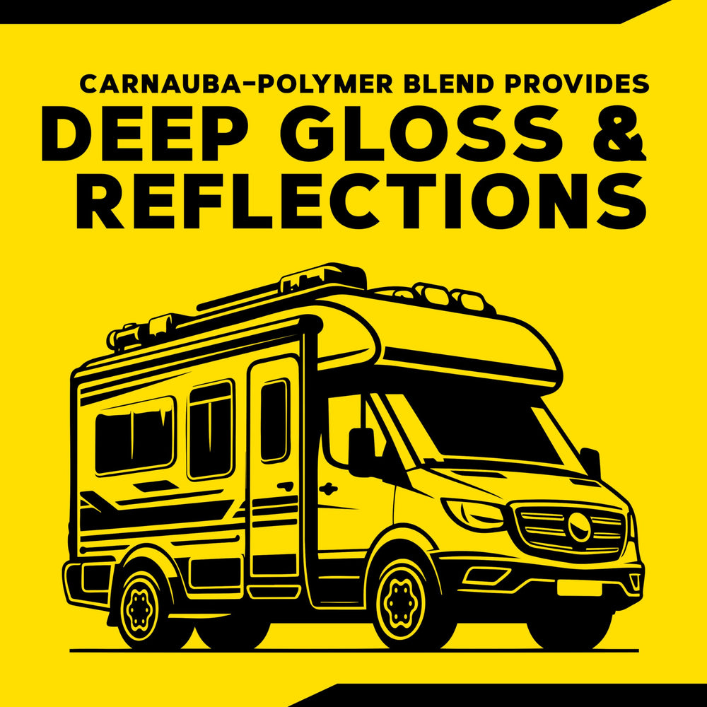 Meguiar's Marine/RV Pure Wax provides UV protection for painted surfaces