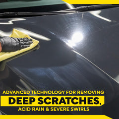 After treatment reveals deep, swirl-free gloss.