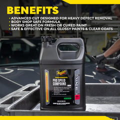 Glossy clear coat enhanced by Meguiar's formulas.