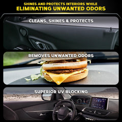 Meguiar's New Car Scent Protectant Wipes vinyl care for versatile interior protection