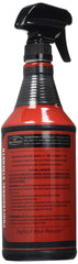 Meguiar's non-acid wheel and tire cleaner spray application removes brake dust