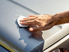 Meguiar's XL Clay Kit quick detailer spray provides lubrication for a smooth glide.