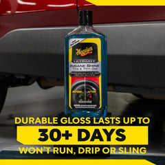 Meguiar's gel being evenly applied with an applicator