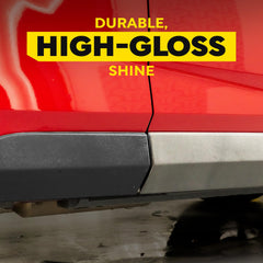 Meguiar's finish on tires with a durable wet-look shine