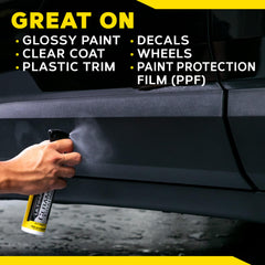 Meguiar's 125-year legacy logo emphasizes trusted automotive solutions.