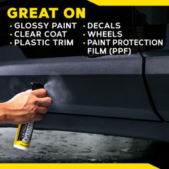 Meguiar's coating kit used on wheels for exterior protection