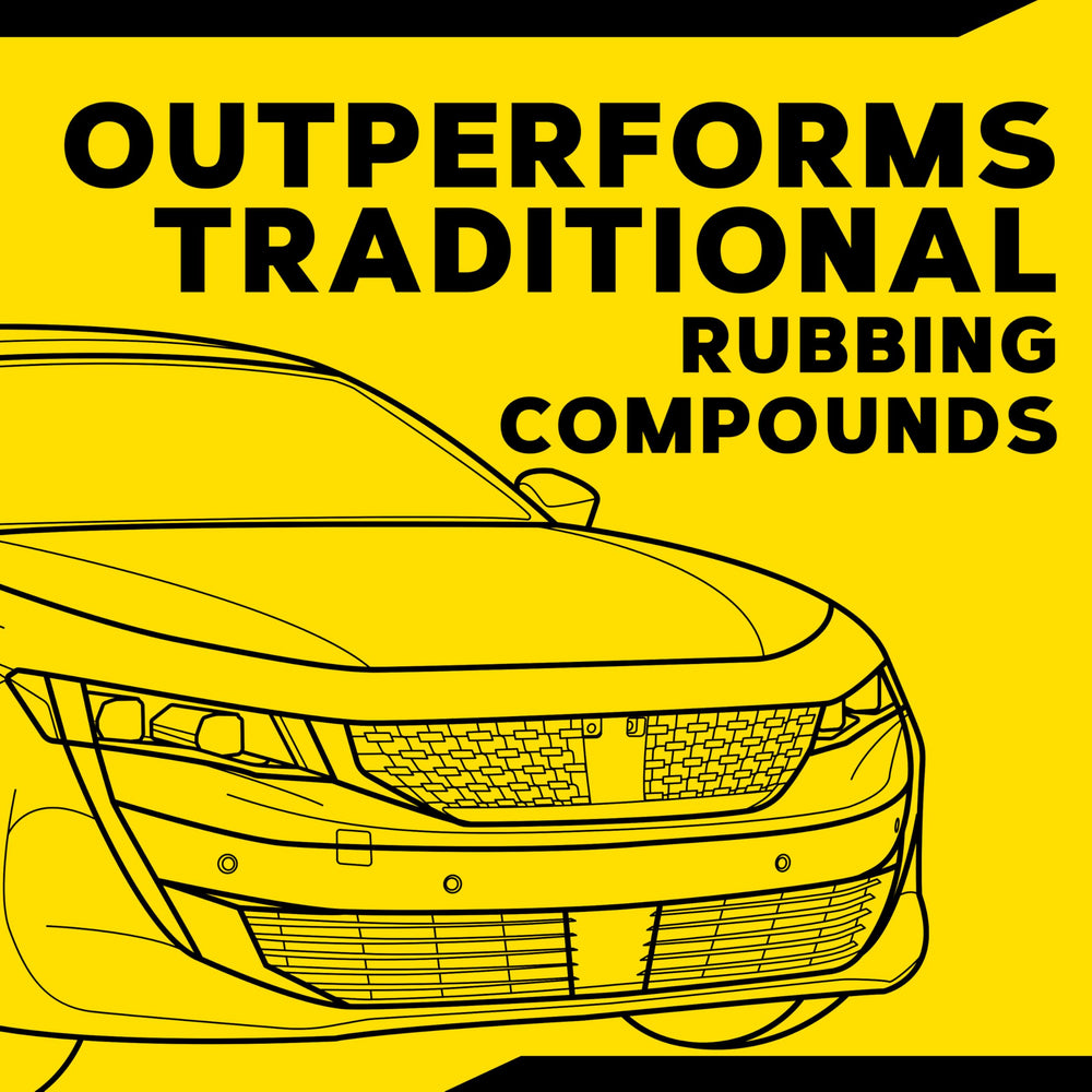 Meguiar's Ultimate Compound is safe on clear coats while correcting defects.