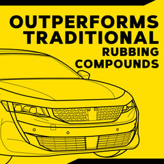 Meguiar's Ultimate Compound is safe on clear coats while correcting defects.