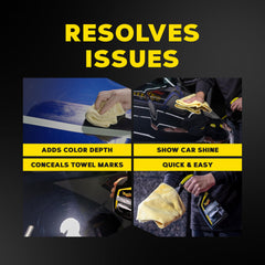 Meguiar's Ultimate Insane Shine conceals light swirls for smoother reflections.