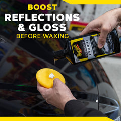 Meguiar's Ultimate Polish is suitable for hand or machine application.
