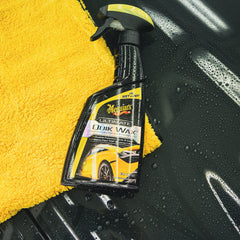 Meguiar's Ultimate Quik Spray Wax is non-whitening and safe for clear coats.