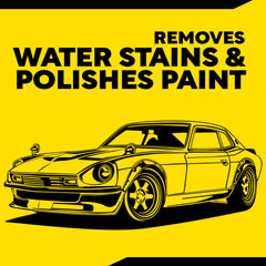 Meguiar's Water Spot Remover safe for hard plastic surfaces