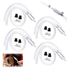 MeiAid brake bleeder hose set ready for efficient hydraulic bleeding at home