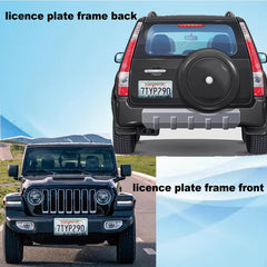 Meigfedam gift-ready license plate frame for gifting.