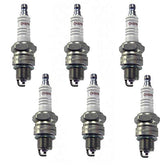 MEILAN spark plugs for marine engines, QL78YC-6PK, boost ignition reliability for outboard motors