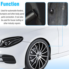 Mejiao nylon blind rivets bundle with 30 pieces for quick replacements.