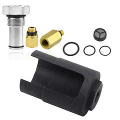 Mekar 1/4 inch thread compatibility with standard air fittings for quick setup.