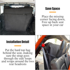 Mekar Freedom Panel Hard Top Bag with handle enables portable storage.