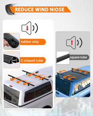 MELIPRON rubber strips reduce wind noise during highway drives