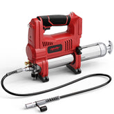 Mellif brushless power grease gun front view for precise lubrication tasks.