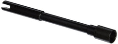 Melling engine oil pump drive shaft stock-length view, ideal replacement for Small Block Chevy engines