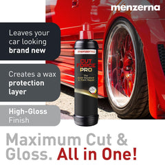 Red Heavy-Cut Pad paired with Cut Force Pro for aggressive defect removal.