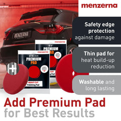 Menzerna Heavy Cut Compound 400 targets scratches and swirls on damaged paint.