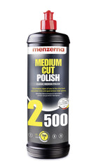 Menzerna MC2500 bottle – premium one-step polish for fresh clears and high gloss.
