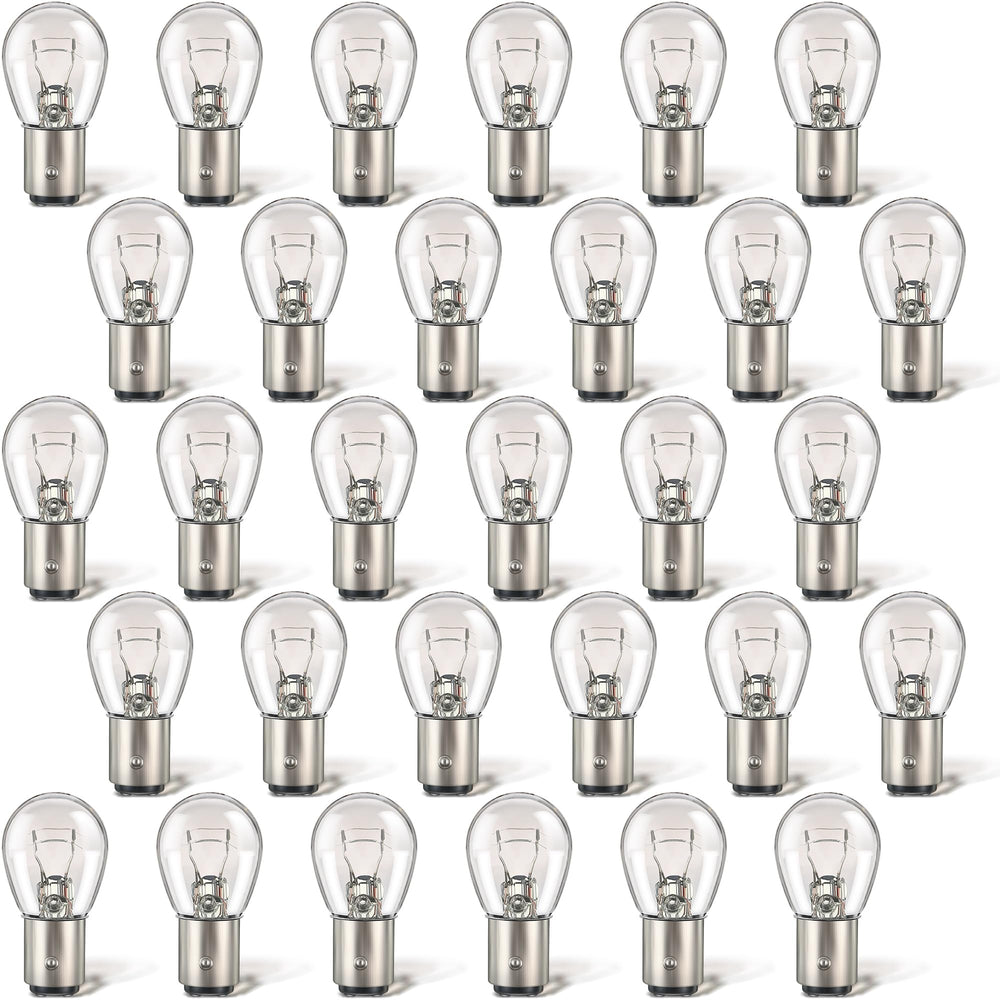 Meonum 30-pack 1157 bulbs front view for versatile brake and turn signal upgrades