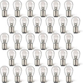 Meonum 30-pack 1157 bulbs front view for versatile brake and turn signal upgrades