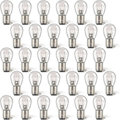 Meonum 30-pack 1157 bulbs front view for versatile brake and turn signal upgrades