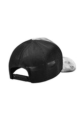 Mercedes AMG Petronas F1 tie-dye trucker hat side view offers versatile daily wear
