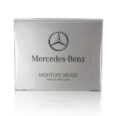 Cockpit scene with Mercedes-Benz Nightlife Mood interior fragrance concept