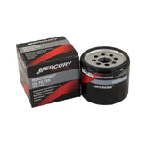 Mercury 866340K01 oil filter assembly designed for easy MerCruiser maintenance.