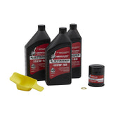 Mercury 8M0081916 kit box with oil, filter, and tray for easy outboard maintenance