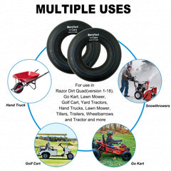 MerryYard Razor Dirt Quad compatible inner tube for versatile use.