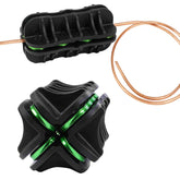 MERWOF handheld tubing straightener with compact design for quick on-site use