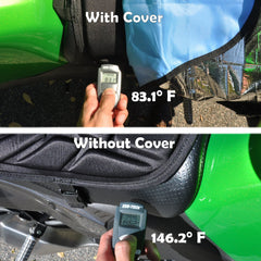 Metier Life interior magnets with felt prevent tank scratches during mounting.