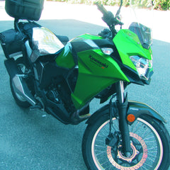 Metier Life magnets attach quickly to tank for secure fit on most bikes.