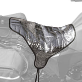 Metier Life seat cover sun-reflective shields a cooler ride with sun protection.