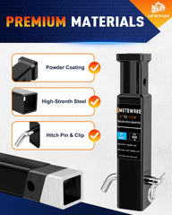 METOWARE all-weather durability withstands rain and road debris.