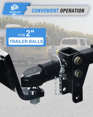METOWARE compatible with standard 2-inch trailer balls for broad use.