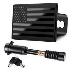 METOWARE American flag embossing adds a distinctive road-ready touch.