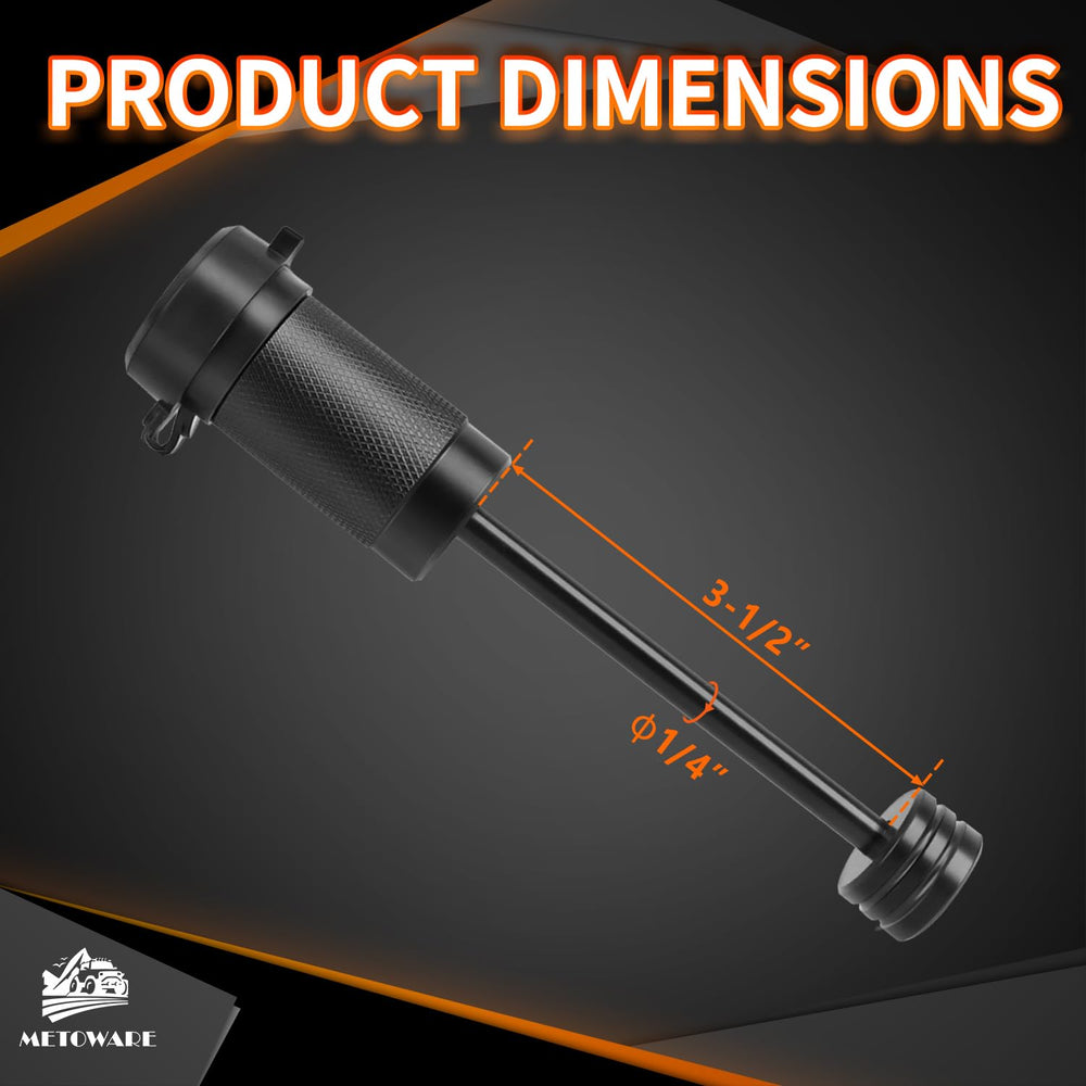 METOWARE lock head with 361 degree rotating design for easy locking