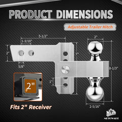 METOWARE milled-rounded-corners facilitate effortless insertion and smooth installation