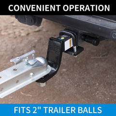 METOWARE 3500lbs capacity suited for light-duty trailers and equipment